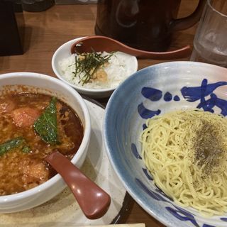 トマトつけ麺(九州らーめん亀王 森ノ宮店)