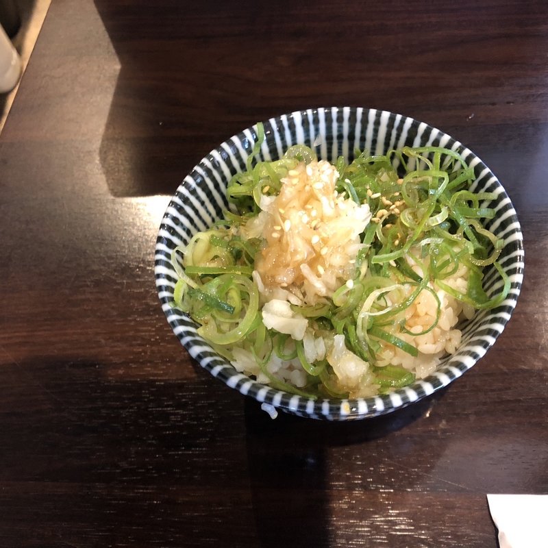 ねぎめし(志奈そば田なか明神下店)