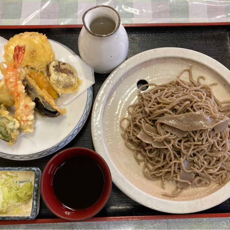 秋保地場産石臼挽き天もりそば(マルタコ)