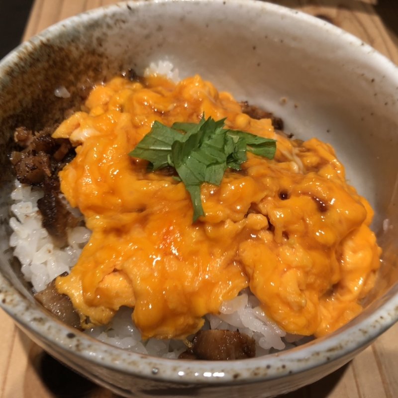 ふわ玉丼(らーめん専門 和海 なんばラーメン一座店)