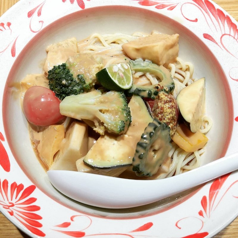 彩り冷やし中華【期間限定(2021/05/09～)】(ソラノイロ ARTISAN NOODLES)