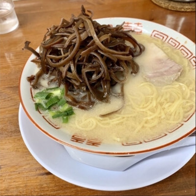 キクラゲラーメン(博多元気一杯!!)