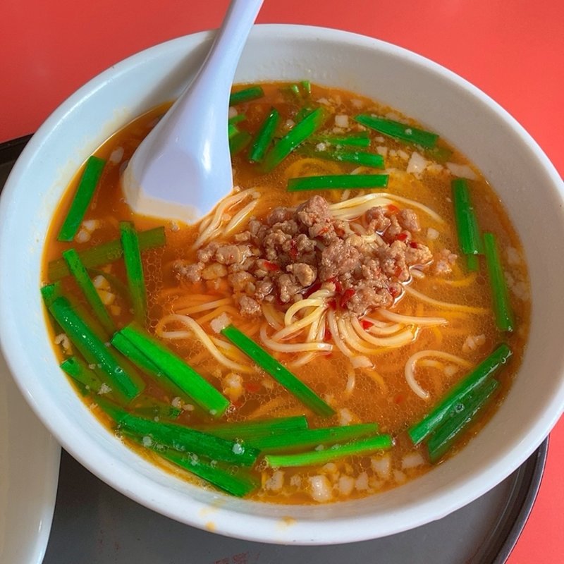 台湾ラーメンと炒飯セット(唐人楼 )