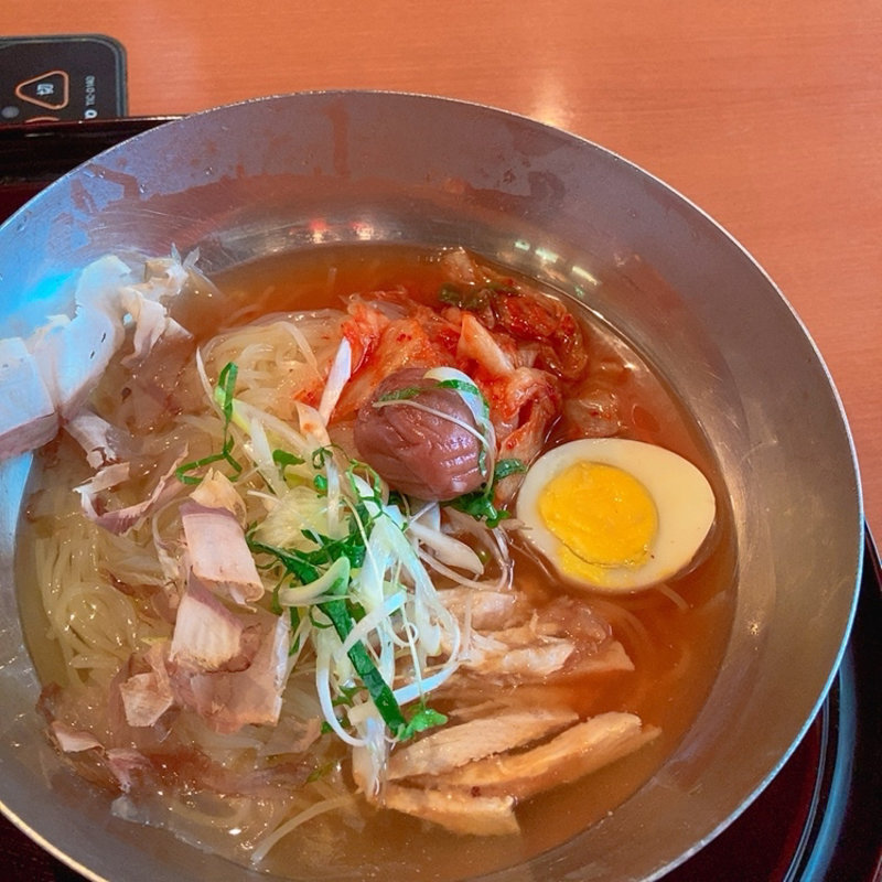 蒸し鶏の梅肉和えさっぱり和風冷麺(シジャン 広島ＮＴＴパセーラ7F店 )