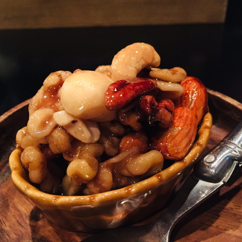 ハニーローステッドナッツ(ワイン酒場きときと)