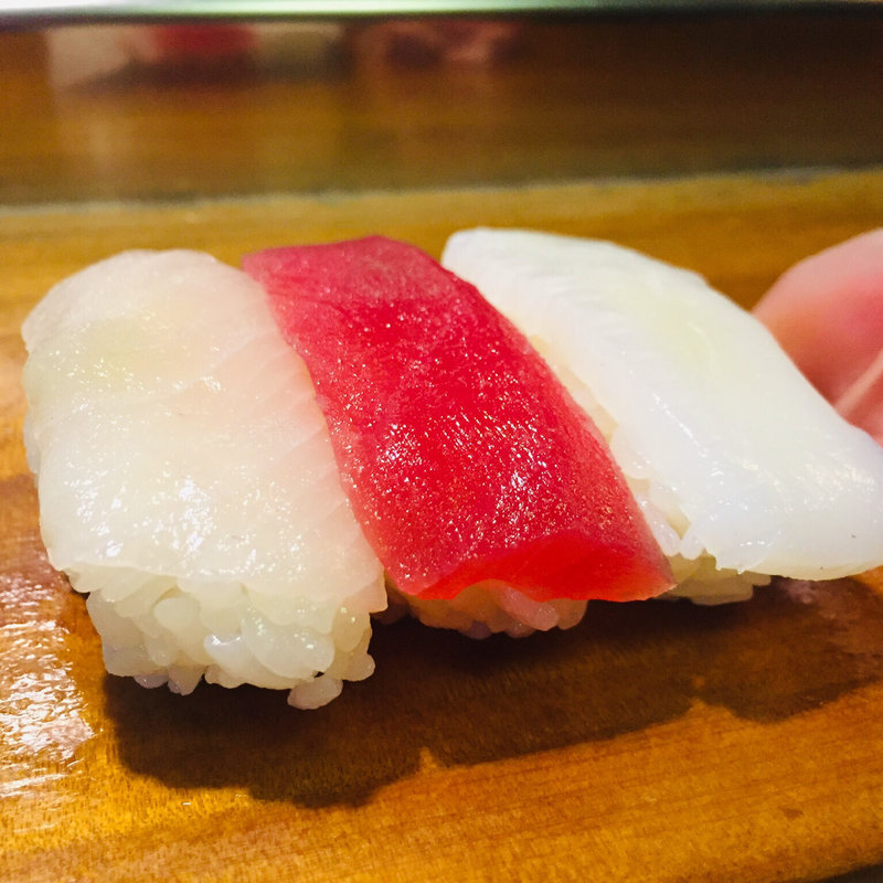真鯛、鮪、烏賊(寿し政 )
