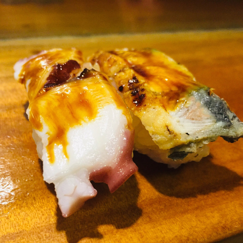 蛸、鰻(寿し政 )