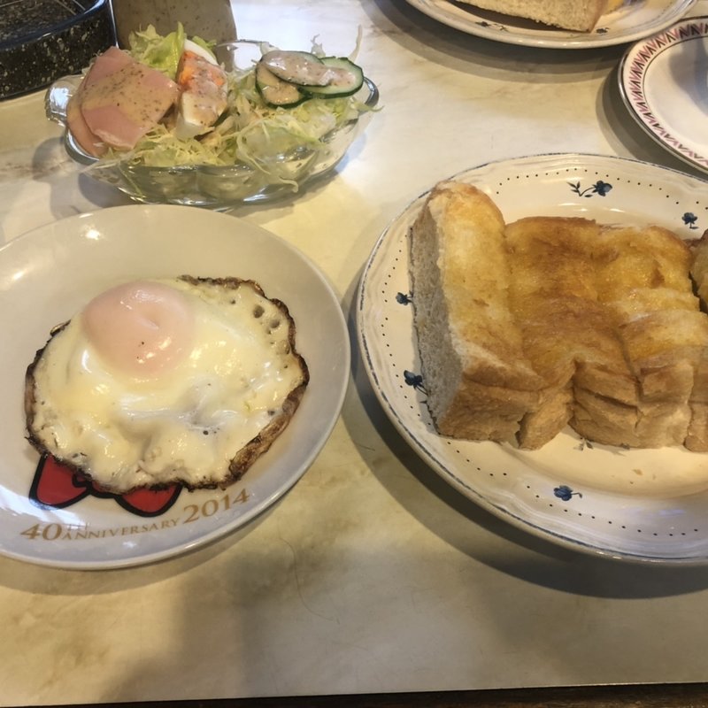 Bモーニング（アイスコーヒー＋30円）(喫茶&お食事処 花梨)