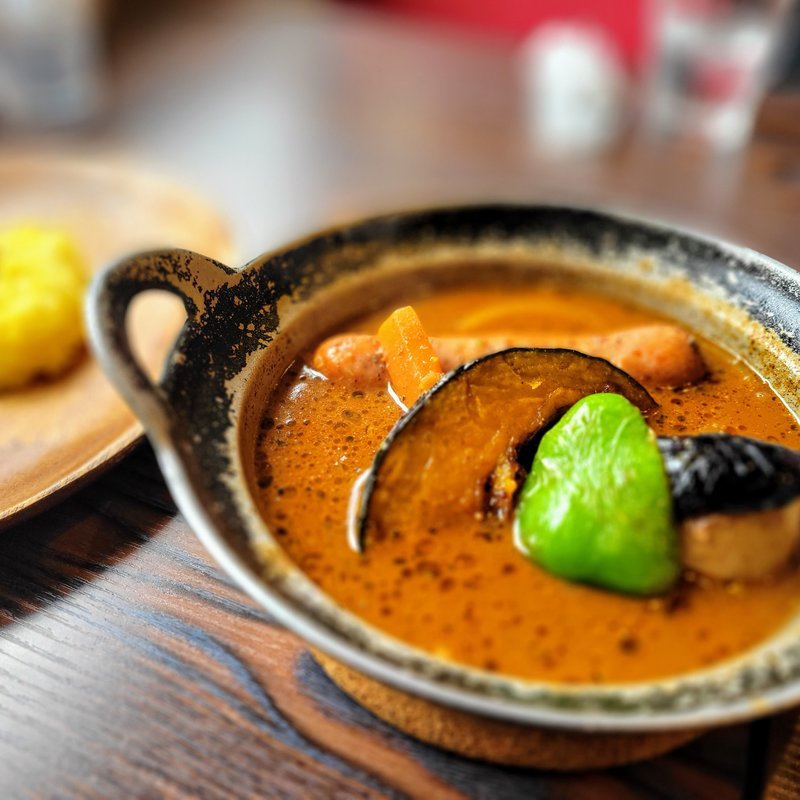 ソーセージと野菜のカレー(スパイス ポット)