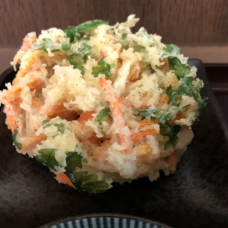 かき揚げ(そば切り うちば)