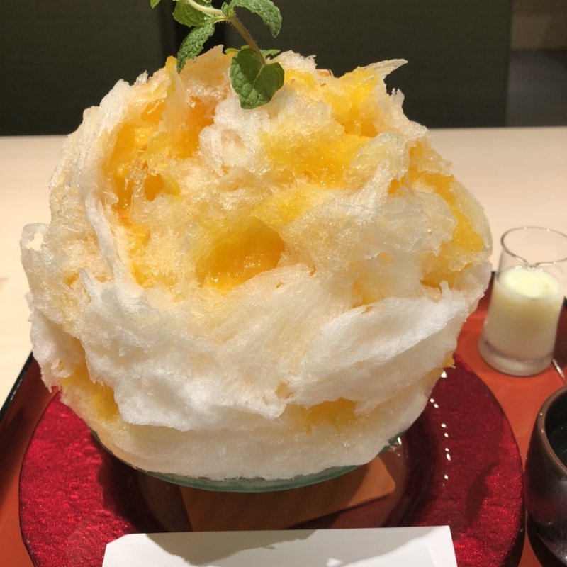 デコポンミルク（期間限定）(甘味処 たきむら)