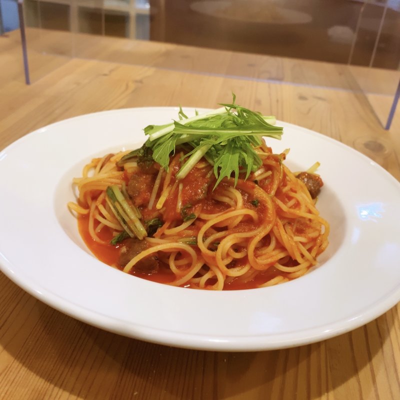 本日のランチ〜5種の前菜と本日のパスタ(オステリア ニンナナンナ)