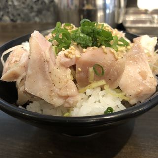 鶏塩飯(町田汁場 しおらーめん 進化 町田駅前店)