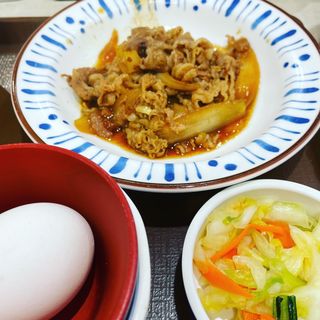 牛皿定食(並盛)(すき家 梅田東店 )