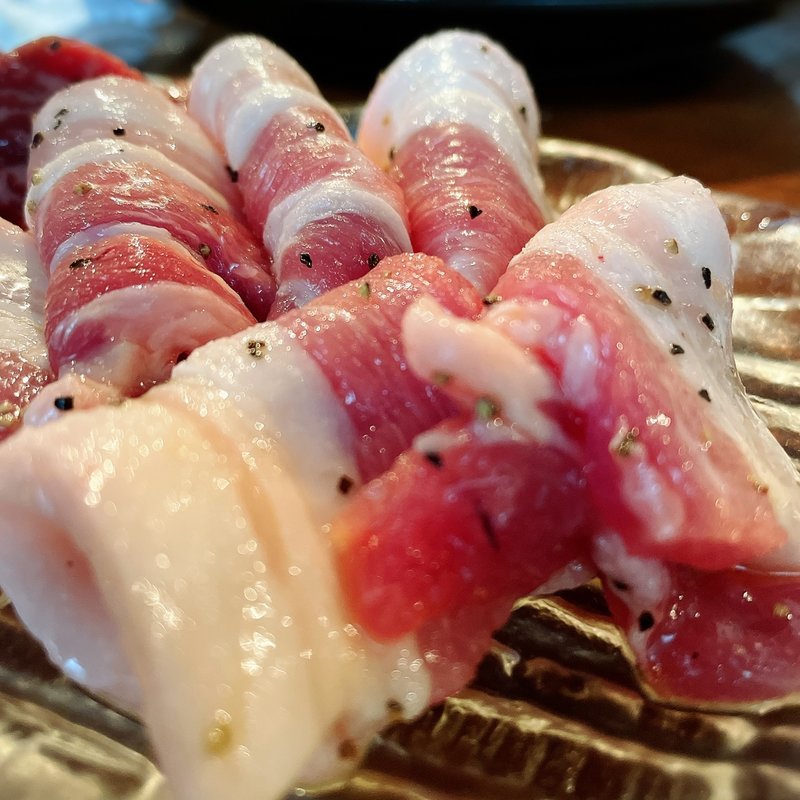 国産豚バラ（塩）(焼肉 Shin天楽)