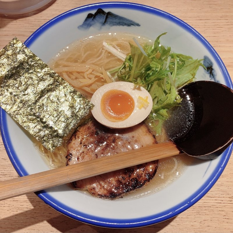 柚子塩らーめん(AFURI 恵比寿)