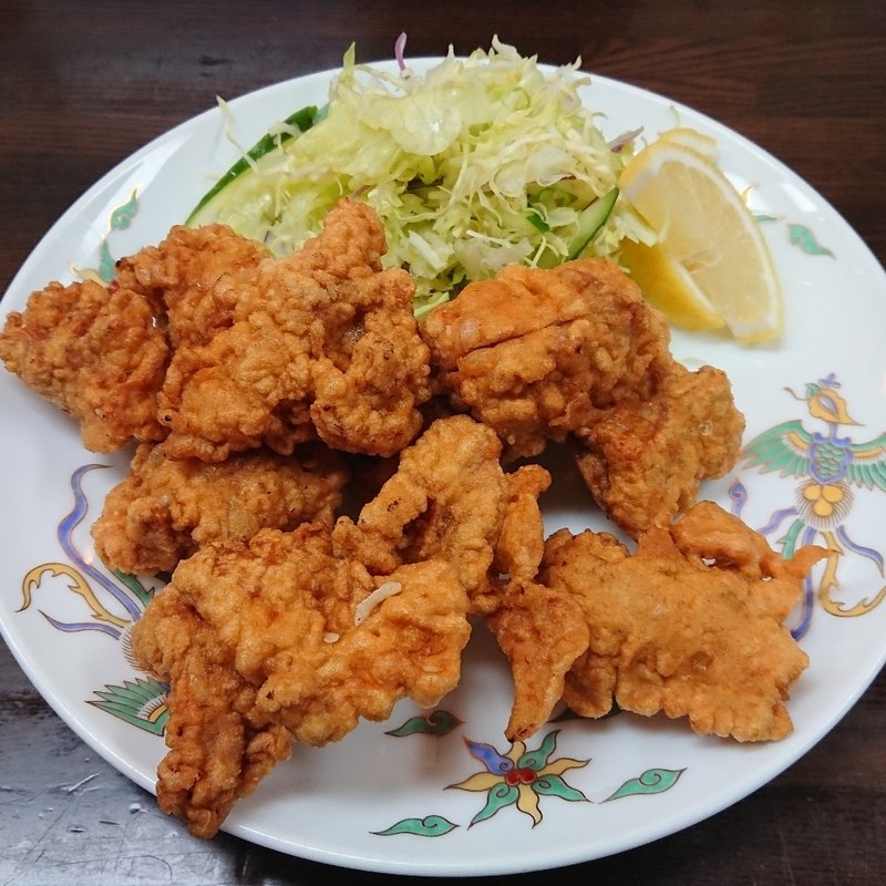 鶏の唐揚げ(坦坦麺餃子工房 北京)