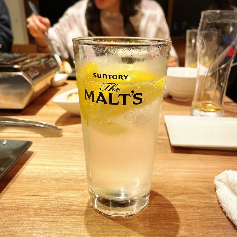 生レモンサワー(ホルモンとく 中目黒)