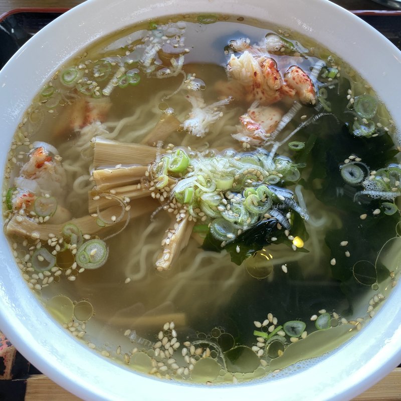花咲ガニラーメン(バードパル)