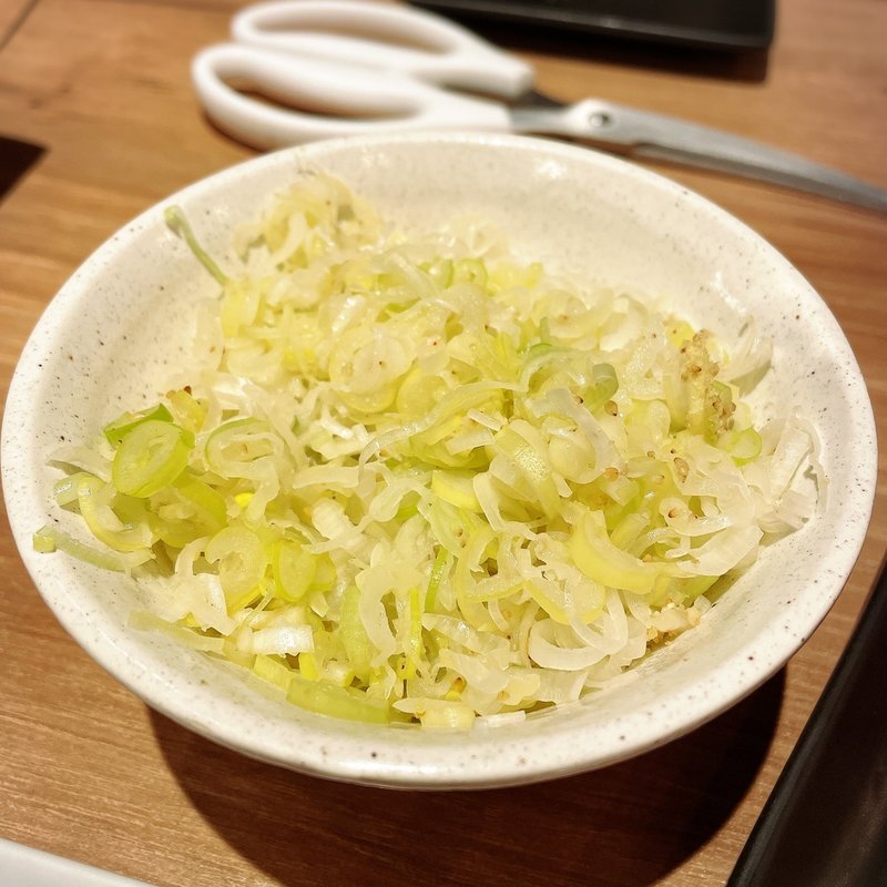 バカ盛りネギ(ホルモンとく 中目黒)