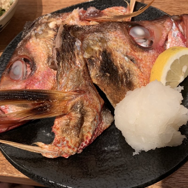 かぶと焼(大衆酒場カラカゼ)