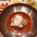 ビビン冷麺定食(韓国料理KollaBo（コラボ）横浜みなとみらい店)