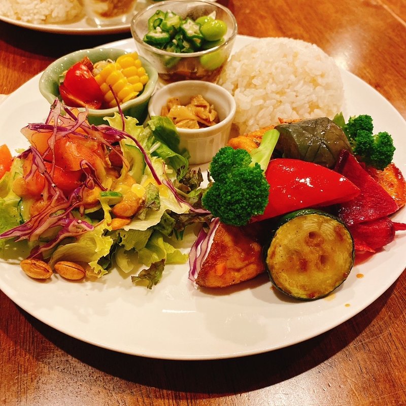 やさいのやさしい豆腐ごはん(豆腐room Dy's)