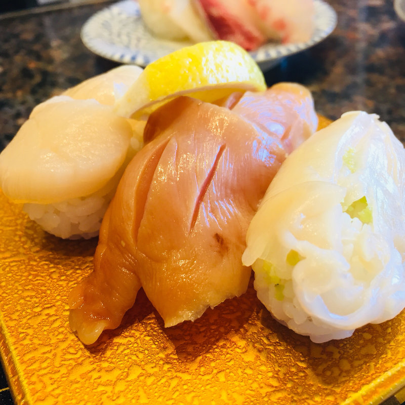 貝3種盛り(寿しまどか 慈眼寺店 )