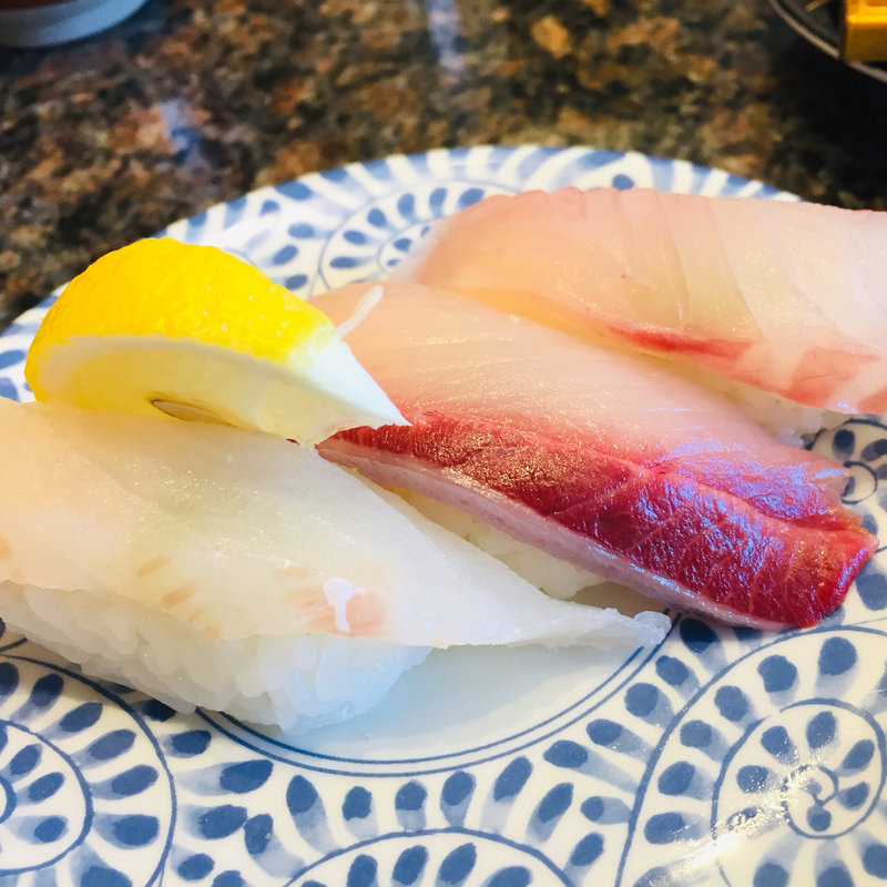 地魚3種盛り(寿しまどか 慈眼寺店 )