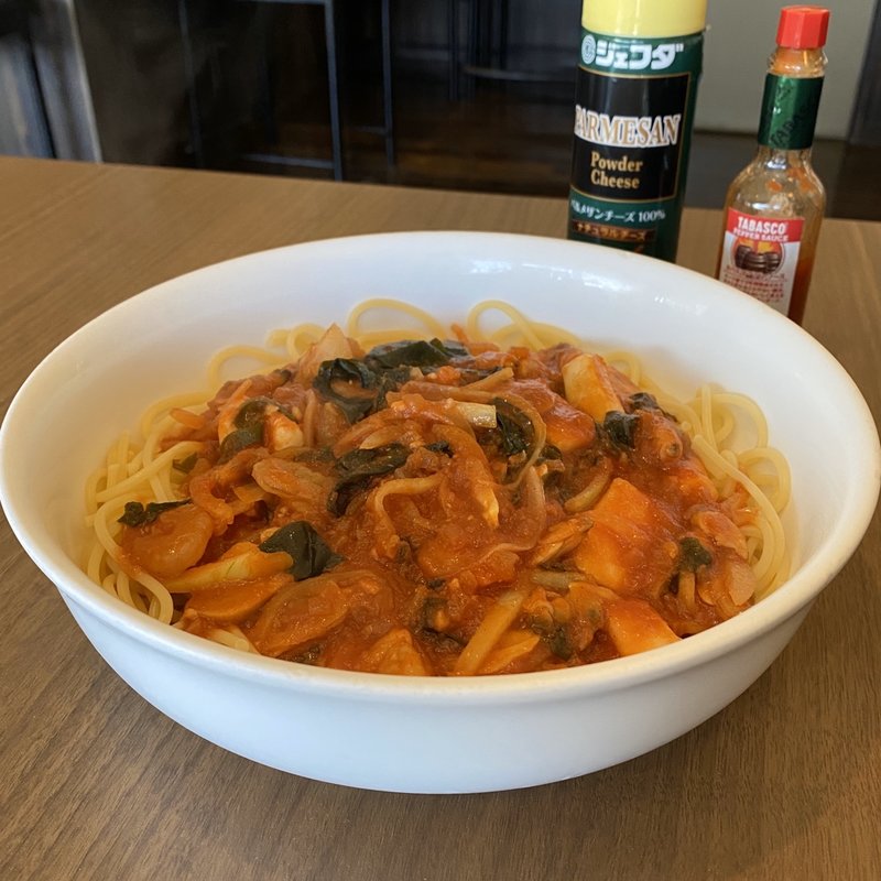 シーフード・トマトソース(カフェテラス オレンジ )