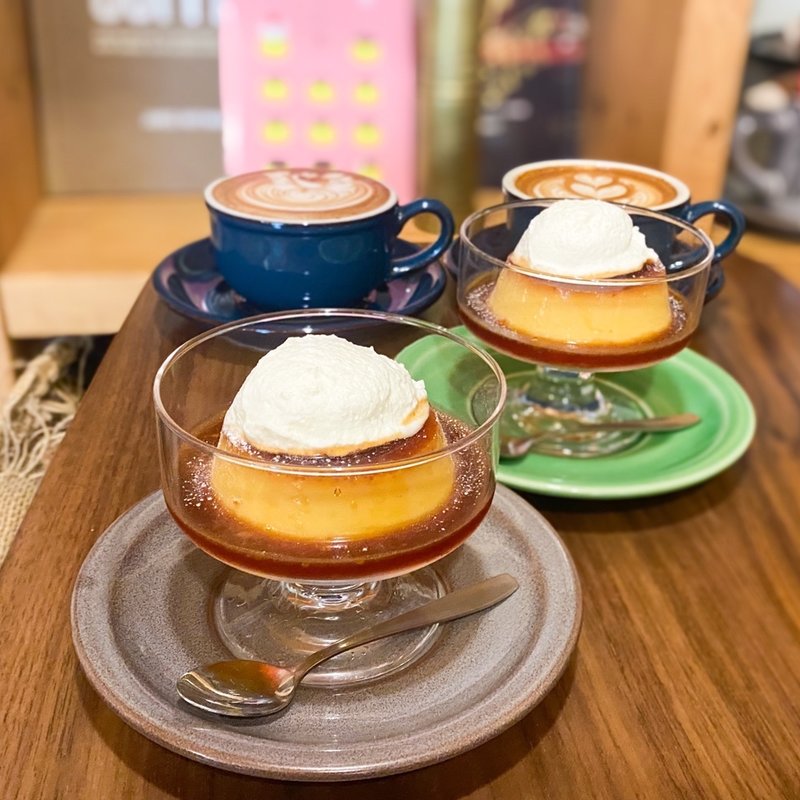 プリン(オサル コーヒー)