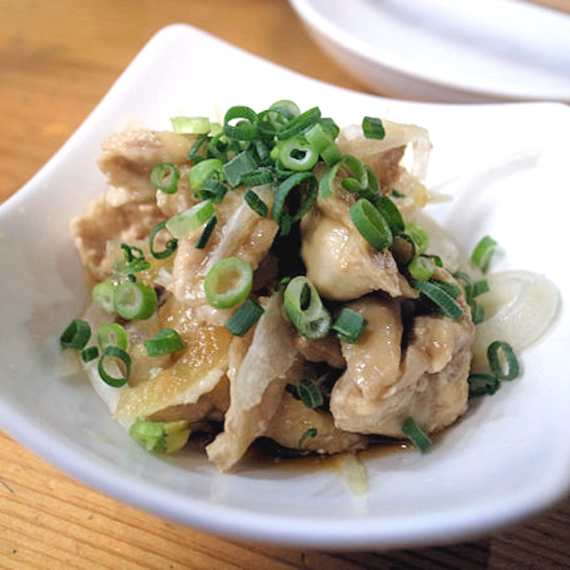 鶏皮ポン酢(やきとり ひなもも)