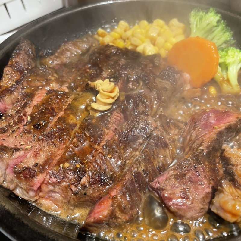 ワイルドステーキ300g(いきなりステーキ 大山店)