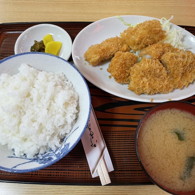 イカフライ定食(食堂 長野屋(ながのや))