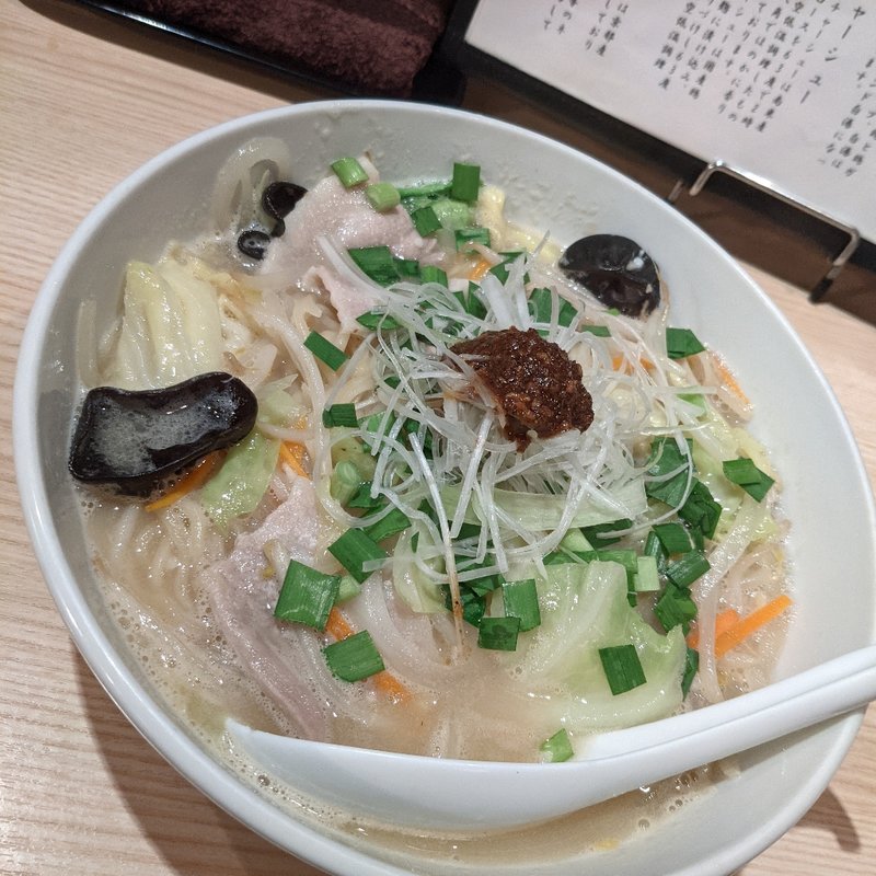 百式タンメン(ラーメンボノボ)