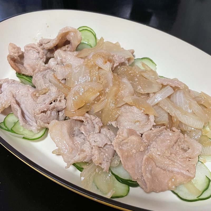 生姜焼き(自宅)