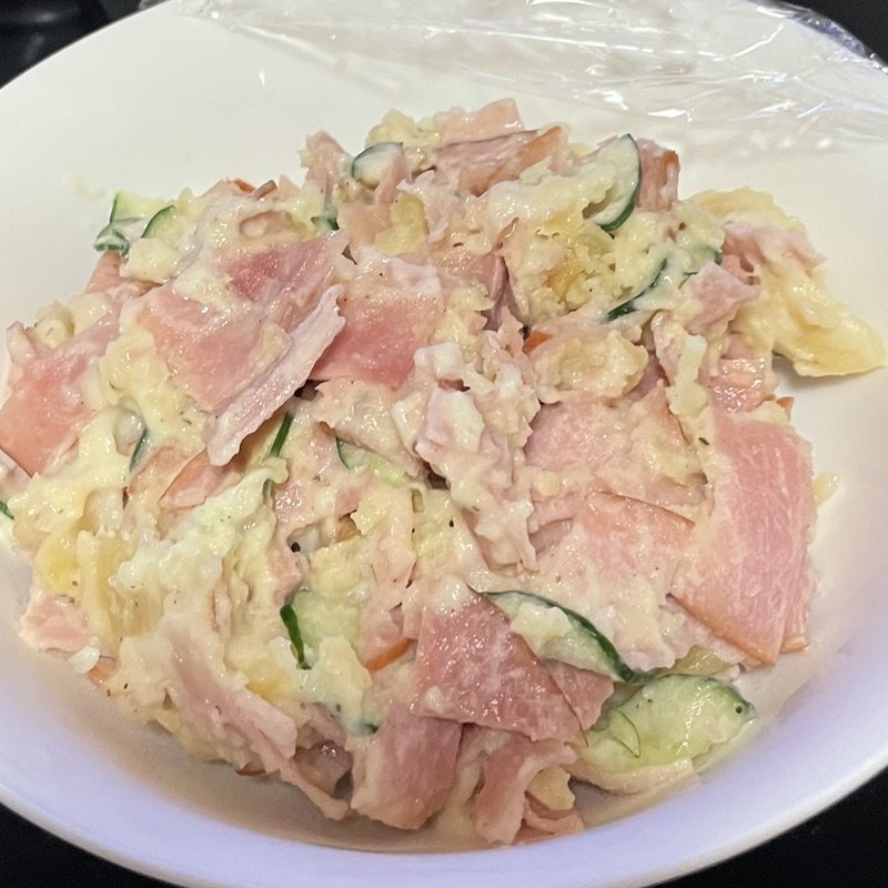 ポテトフライサラダ(自宅)