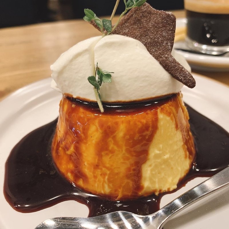 自家製プリン(HATCOFFEE)