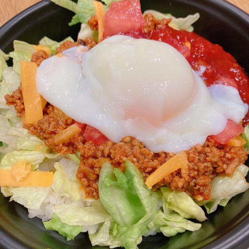 温玉のせタコライス(パシフィコ横浜)