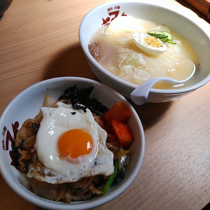 ランチ　Cセット(焼肉・冷麺ヤマト 水沢店 )
