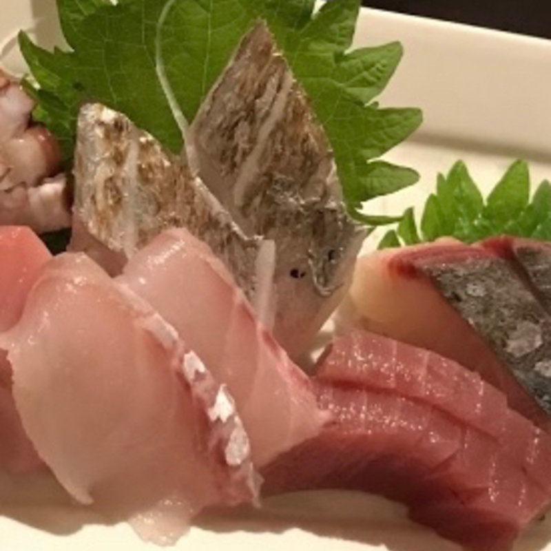 本日の五種盛り(魚旬)