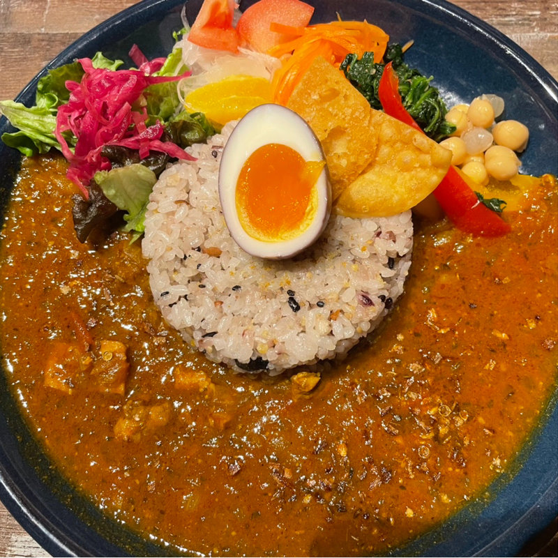 チキンスパイスカレー(トリッペリア　モツーダ大阪マルビル店イタリア大衆酒場)