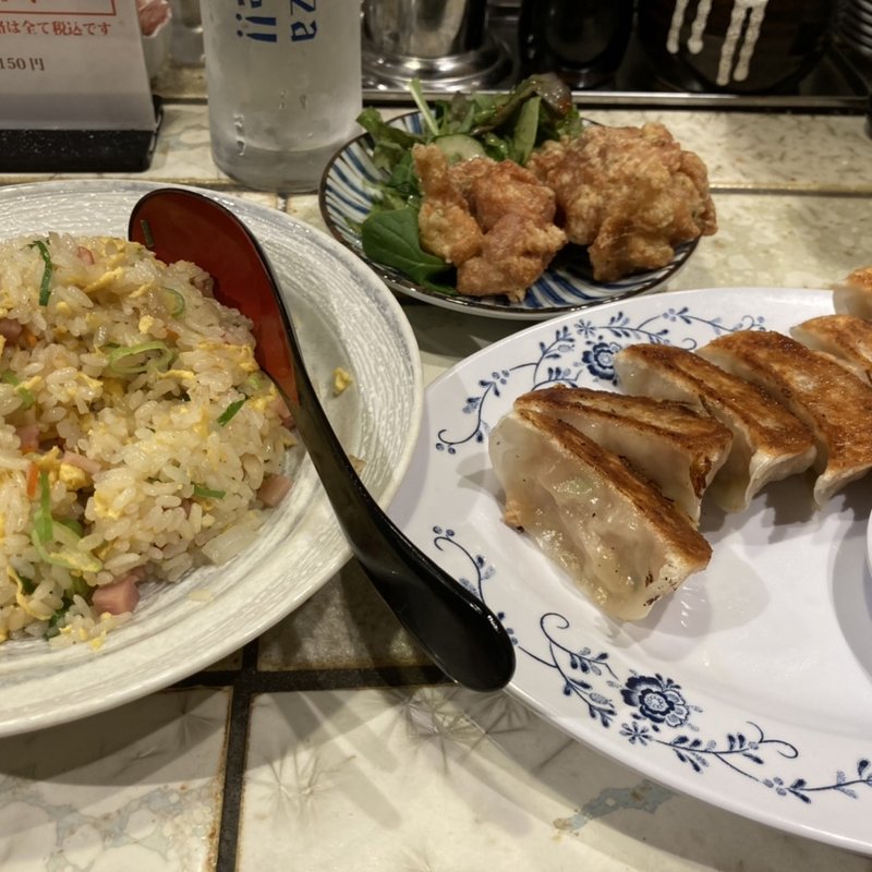 餃子 飯セット(大阪王 鶴橋店)