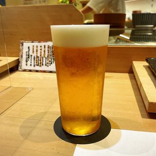 生ビール(代官山 寿し佐藤)