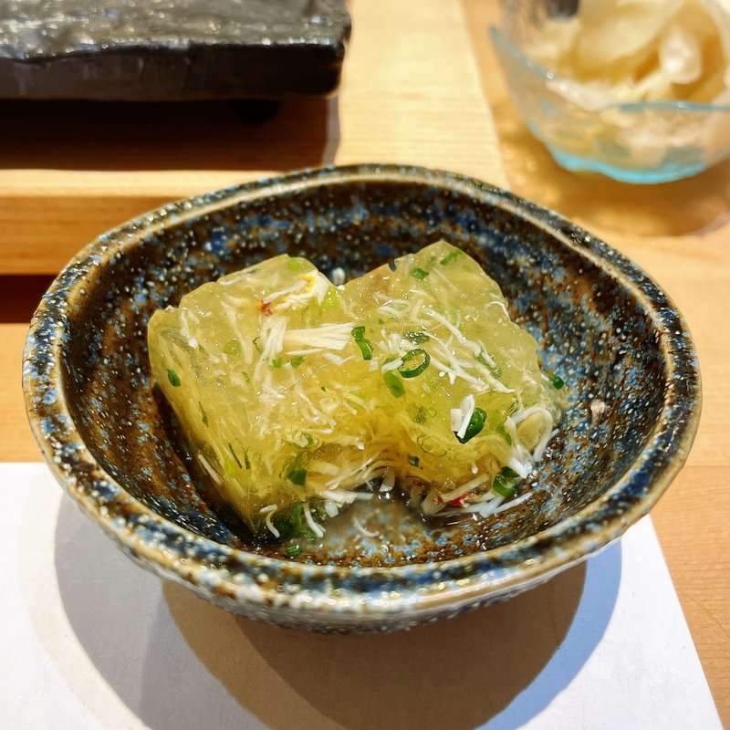 お通し(代官山 寿し佐藤)