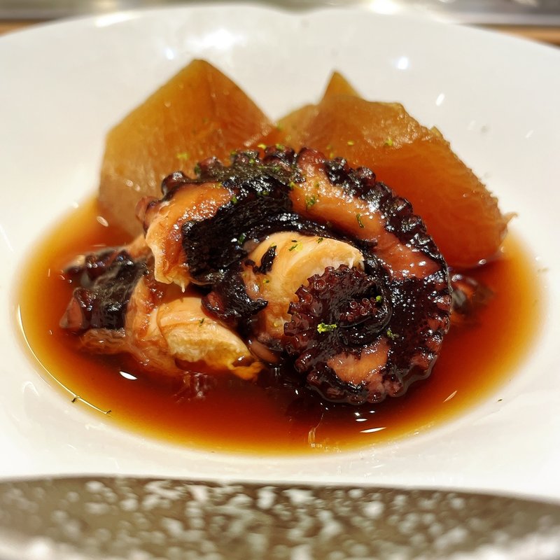 自家製真ダコのやわらか煮 つまみ(代官山 寿し佐藤)