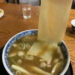 カレー南蛮川幅うどん