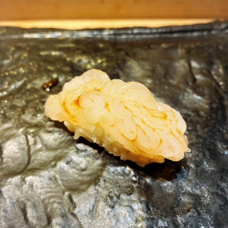 白エビ 握り(代官山 寿し佐藤)