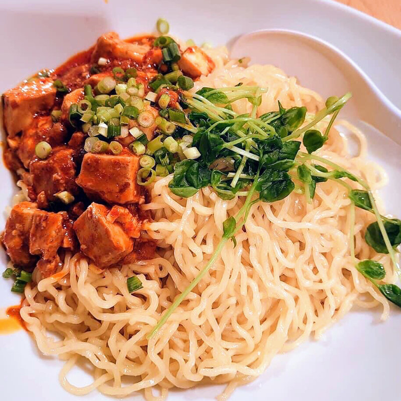汁なし麻婆豆腐麺(天府舫 （テンフファン）)
