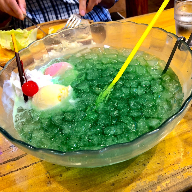 クリームソーダ(珈琲屋OB 流山店)